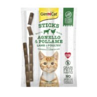 GimCat Sticks begrūdės lazdelės, su paukštiena (4 vnt)
