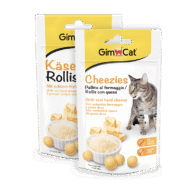GimCat Cheezies skanėstai katėms su sūriu 50g