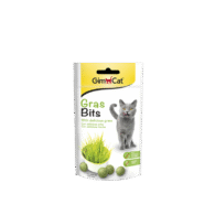 GimCat Grasbits skanėstai katėms su žole 50g