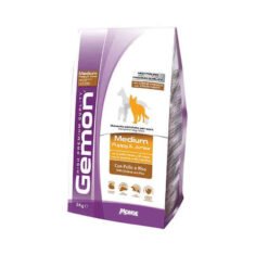 Gemon medium puppy visavertis pašaras jauniems šuniukams su vištiena ir ryžiais 3kg
