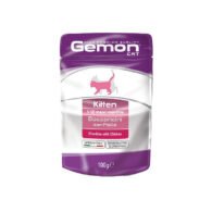 Gemon Kitten konservuotas pašaras jauniems kačiukams su vištiena 100g