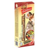 Vitapol Smakers 3x1 skanėstas triušiams ir graužikams su riešutais, daržovėmis ir popkornu 135g (3 vnt)