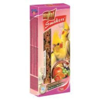 Vitapol Smakers skanėstas papūgoms Nimfoms, su vaisiais (2 vnt) 90g