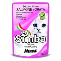 Simba konservuotas pašaras katėms su lašiša ir karšiu 100g