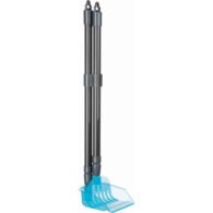 TRIXIE Išmatų semtuvas su grėbliu, 57-102 cm, pilka-mėlyna