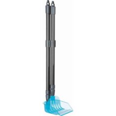 TRIXIE Išmatų semtuvas su grėbliu, 57-102 cm, pilka-mėlyna