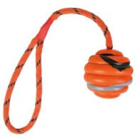 TRIXIE Wavy kamuolys su virve,natūrali guma, ø 6-30 cm