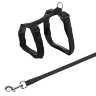 TRIXIE Kačių petnešos su pavadėliu, Snap, Easy, 22-42 cm-10 mm, 1.25 m