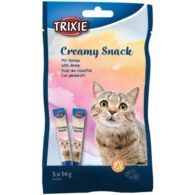 TRIXIE kreminis skanėstas katėms su krevetėmis, 5x14 g