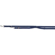 TRIXIE Premium pritaikomas pavadys, dvisluoksnis, L-XL 2m/25mm, indigo