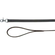 TRIXIE Rustic rieb. odos pavadys, XS-S 1.2m/12mm, pilkas