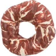 TRIXIE Denta Fun Kramtymo žiedas, Marmurinė jautiena, be pakuotės, 10cm, 110 g