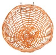 4.1_5620 TRIXIE Pintas lizdas kanarėlėms iš bambuko, 10 cm (pak.6)