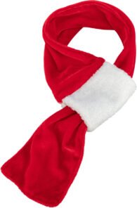 TRIXIE Xmas Šalikas 70 cm, raudonas/baltas