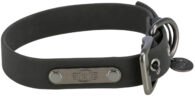 TRIXIE CityStyle antkaklis, PVC, S-M: 30-37 cm/20 mm, juodas
