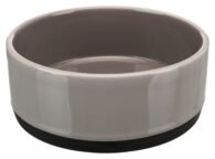 TRIXIE Dubenėlis, keramika/guma, 0.75 l/16 cm, pilkas