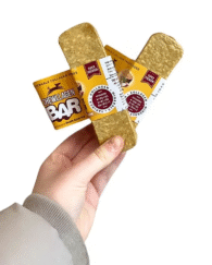 C03014 Chewllagen BAR Riešutų sviesto 12,5 cm - M dėžė 24 vnt. x 105 g
