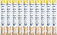 GimCat Sticks begrūdės lazdelės, su lašiša ir upėtakiu (10 vnt)
