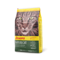 Josera NatureCat begrūdis sausas pašaras katėms su paukštiena ir lašiša, 2 kg