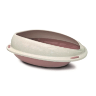Comfy Cleo Medium rožinis tualetas katėms