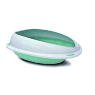 Comfy Cleo Medium mėtų spalvos tualetas katėms