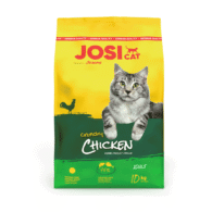 JosiCat Crunchy Chicken sausas maistas katėms, 10 kg