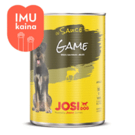 JosiDog Game in Sauce konservai šunims su žvėriena padaže, 415 g
