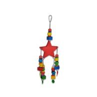 VDG Red Star multi color žaislas paukščiams 40cm
