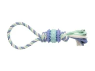 Gimdog Cotton Dent Plus Rope W/Tpr 30cm žaislas šuniui