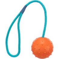 Trixie pall nööriga, looduslik kumm, ø 6-30 cm
