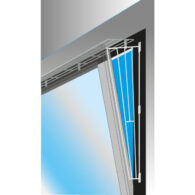 Trixie Protective grilles for windows, side, 62x16-8 cm, white