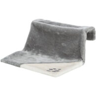 Trixie Radiator Bed for Cat, plush, 45x24x31 cm, gray/light gray