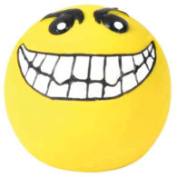 Trixie Smiley ball, latex/polyester filling, 6 cm