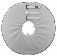 Trixie Protective collar, polyester/foam, XL: 60-64 cm/29 cm, gray
