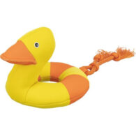 Trixie Water Toy Duck with Rope, 20 cm/36 cm