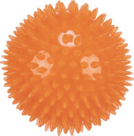 Trixie dog toy "ball with spikes", silent, TPR, 8 cm