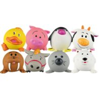 Trixie Pet Ball, latex/polyester, 6cm in size. Colors available