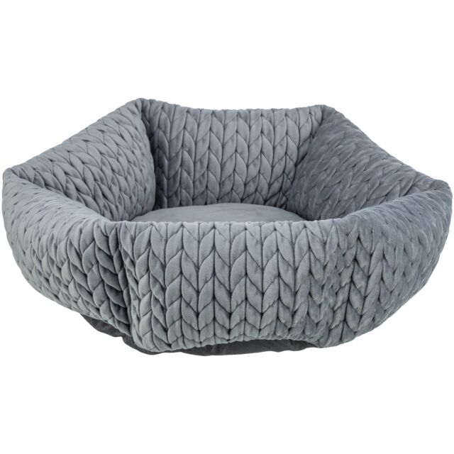 Trixie Livia bed, round, Ø 50 cm, gray