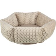 Trixie Livia dog bed, ümmargune, 50 cm, hall