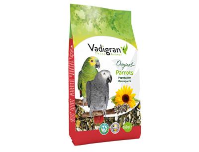VADIGRAN Papagailis Oriģinālais barības maisījums lielajām papagaiļiem ar saulespuķēm 650g