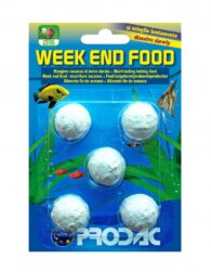 PRODAC Fish food for weekends, enough for 3 days, 5 tablets.