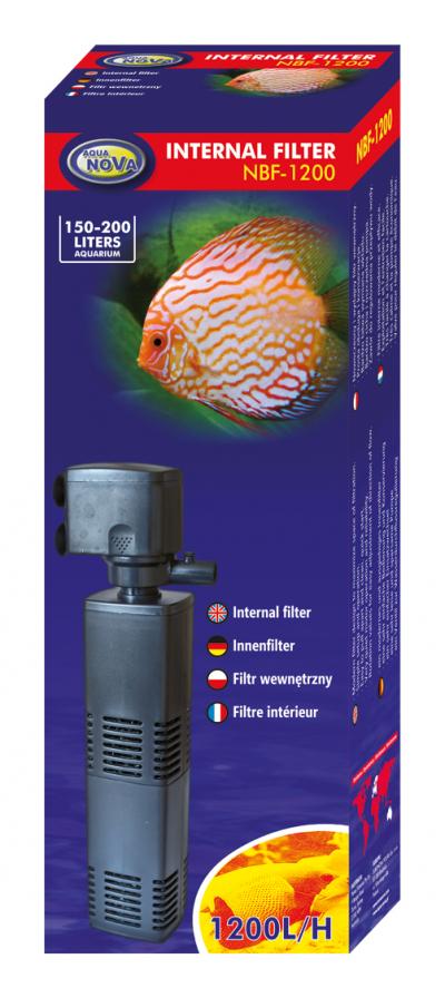 AQUA NOVA internal filter 1200l/h 150-200l