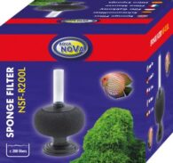 AQUA NOVA round sponge filter for up to 200l