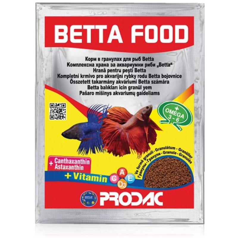 PRODAC BETTA FOOD graanulid canadele 12g (24)