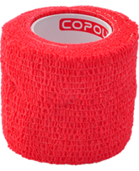 COPOLY bandage for animal wounds red 5x450cm 12pcs